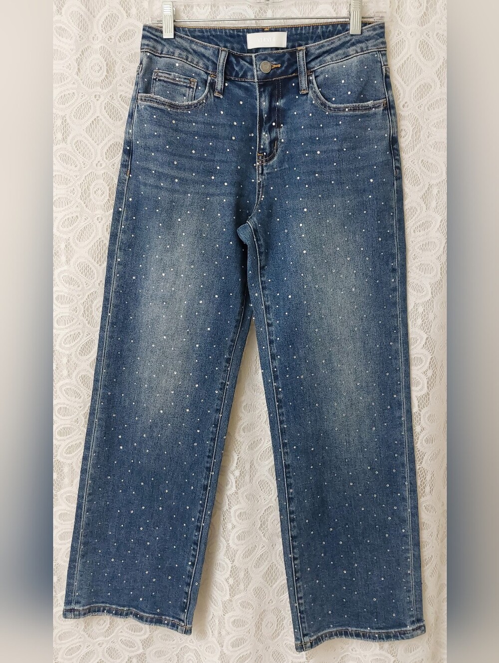 Vervet- Rhinestone Jeans. - Picture 8 of 8